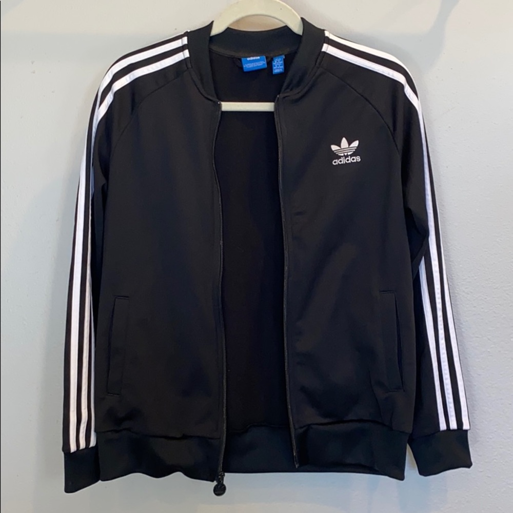 Adidas Three Stripe Track Jacket